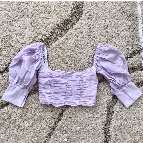 SOLD. NWOT Georgia Alice Puff Sleeve Top - Picture 5 of 7